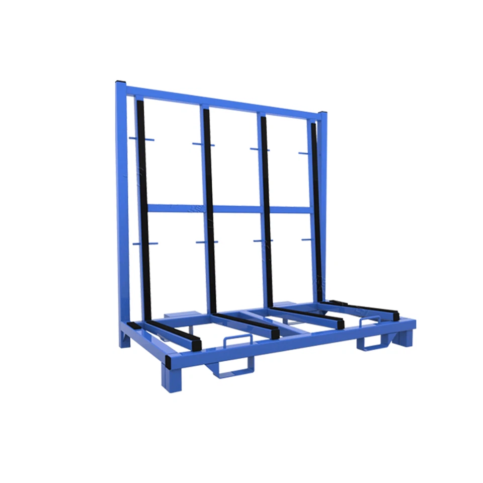 Rack de vidrio Glass rejilla de vidrio Carrido A-Frame, marco A desmontable para almacenamiento de vidrio
