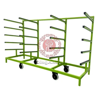 Estante de transporte de aluminio de 6 m